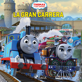 Audiolibro Thomas y sus amigos - La gran carrera  - autor Mattel   - Lee Juan Diego Rodriguez