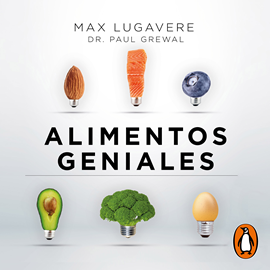 Audiolibro Alimentos geniales (Colección Vital)  - autor Max Lugavere   - Lee Kevin Fuentes
