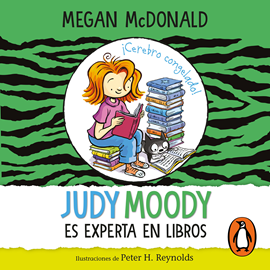 Audiolibro Judy Moody es experta en libros  - autor Megan McDonald   - Lee Maggie Vera