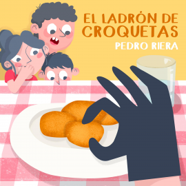 Audiolibro El ladrón de croquetas  - autor Pedro Riera   - Lee Stela Muñoz