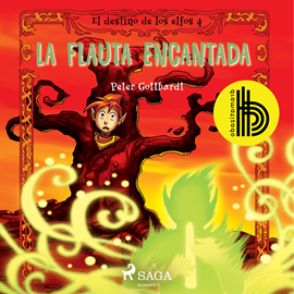 Audiolibro La flauta encantada (El destino de los elfos 4 - Dramatizado)  - autor Peter Gotthardt   - Lee Pablo Lopez
