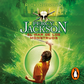 Audiolibro El mar de los monstruos (Percy Jackson y los dioses del Olimpo 2)  - autor Rick Riordan   - Lee David García