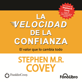 Audiolibro La velocidad de la confianza  - autor Stephen M.R. Covey   - Lee Juan Guzman - acento latino