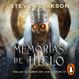 Audiolibro Memorias de hielo (Malaz: El Libro de los Caídos 3)  - autor Steven Erikson   - Lee Víctor Viedma
