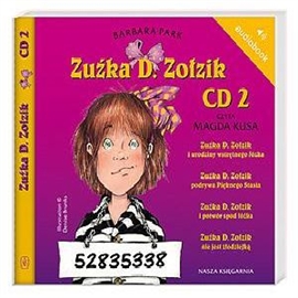 Audiobook Zuźka D. Zołzik cz2  - autor Barbara Park   - czyta Magda Kusa
