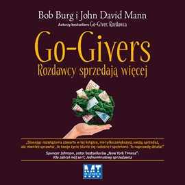 Audiobook Go-Givers rozdawcy sprzedają więcej  - autor Bob Burg;John David Mann   - czyta Robert Michalak