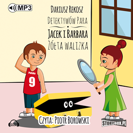 Audiobook Detektywów para - Jacek i Barbara. Żółta walizka  - autor Dariusz Rekosz   - czyta Piotr Borowski