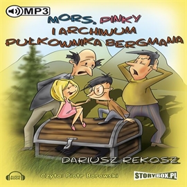 Audiobook Mors, Pinky i archiwum pułkownika Bergmana  - autor Dariusz Rekosz   - czyta Piotr Borowski