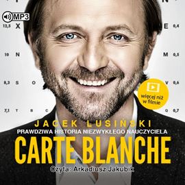 Audiobook Carte blanche  - autor Jacek Lusiński   - czyta Arkadiusz Jakubik