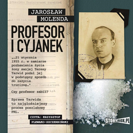 Audiobook Profesor i cyjanek  - autor Jarosław Molenda   - czyta Krzysztof Plewako-Szczerbiński