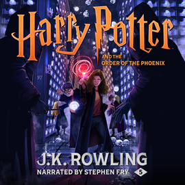 Audiobook Harry Potter and the Order of the Phoenix  - autor J.K. Rowling   - czyta Stephen Fry