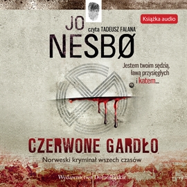 Audiobook Czerwone gardło  - autor Jo Nesbo   - czyta Tadeusz Falana