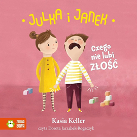 Audiobook Julka i Janek. Czego nie lubi złość  - autor Kasia Keller   - czyta Dorota Jarząbek-Rogaczyk