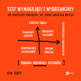 Audiobook Szef wymagający i wyrozumiały  - autor Kim Scott   - czyta Wojciech Masiak