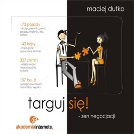 Audiobook Targuj się! Zen negocjacji  - autor Maciej Dutko   - czyta Maciej Kowalik