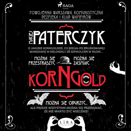 Audiobook Korngold  - autor Maciej Paterczyk   - czyta Olga Żmuda