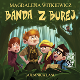 Audiobook Banda z Burej. Tajemnica lasu  - autor Magdalena Witkiewicz   - czyta Jarosław Boberek