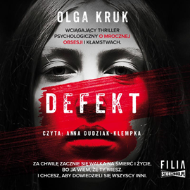 Audiobook Defekt  - autor Olga Kruk   - czyta Anna Dudziak-Klempka