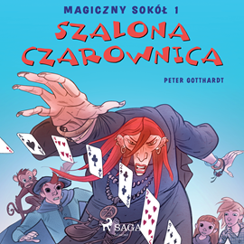 Audiobook Magiczny sokół 1 - Szalona Czarownica  - autor Peter Gotthardt   - czyta Weronika Łukaszewska