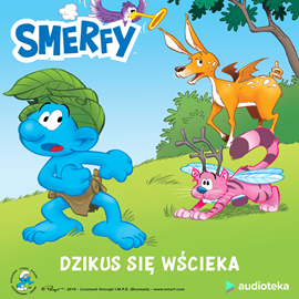 Audiobook Dzikus się wścieka  - autor Peyo   - czyta Jarosław Boberek