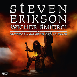 Audiobook Wicher śmierci  - autor Steven Erikson   - czyta Andrzej Ferenc
