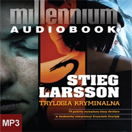 Audiobook Millennium Trylogia  - autor Stieg Larsson   - czyta Krzysztof Gosztyła