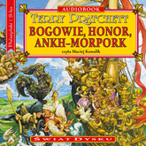 Audiobook Bogowie, honor, Ankh-Morpork  - autor Terry Pratchett   - czyta Maciej Kowalik