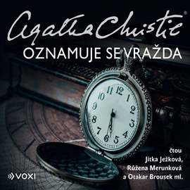 Audiokniha Oznamuje se vražda  - autor Agatha Christie   - interpret skupina hercov