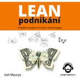 Audiokniha Lean podnikání  - autor Ash Maurya   - interpret Jan Hyhlík
