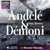 Audiokniha Andělé a démoni  - autor Dan Brown   - interpret Miroslav Táborský