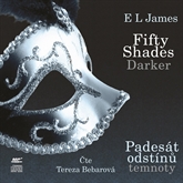 Audiokniha Padesát odstínů temnoty  - autor E L James   - interpret Tereza Bebarová