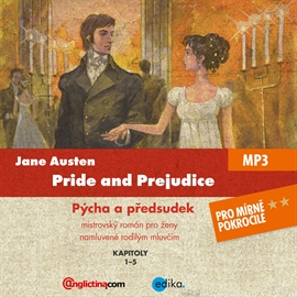 Audiokniha Pride and Prejudice  - autor Jane Austenová   - interpret Diego Alava