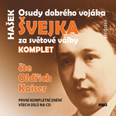 Audiokniha Osudy dobrého vojáka Švejka za světové války - komplet  - autor Jaroslav Hašek   - interpret Oldřich Kaiser