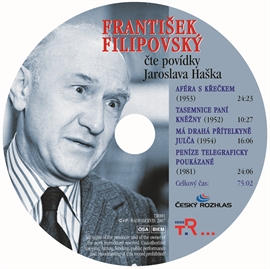 Audiokniha Povídky Jaroslava Haška  - autor Jaroslav Hašek   - interpret František Filipovský