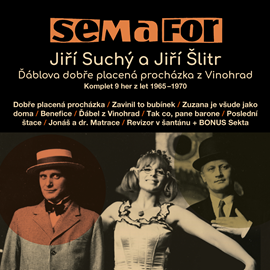 Audiokniha Semafor Komplet 9 her z let 1965-1970  - autor Jiří Suchý;Jiří Šlitr   - interpret skupina hercov