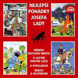 Audiokniha Nejlepší pohádky Josefa Lady  - autor Josef Lada   - interpret skupina hercov