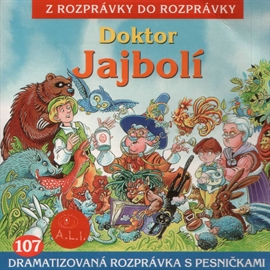 Audiokniha Doktor Jajbolí  - autor Maja Glasnerová   - interpret skupina hercov