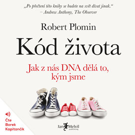 Audiokniha Kód života  - autor Robert Plomin   - interpret Borek Kapitančik