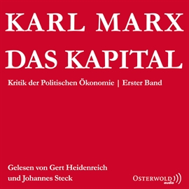 Sesli kitap Das Kapital - Kritik der Politischen Ökonomie  - yazar Karl Marx   - seslendiren seslendirmenler topluluğu