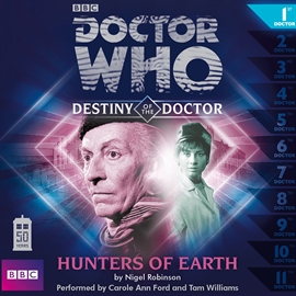 Sesli kitap Destiny of the Doctor, Series 1.1: Hunters of Earth  - yazar Nigel Robinson   - seslendiren seslendirmenler topluluğu