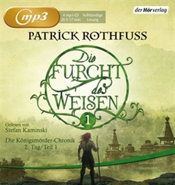 Sesli kitap Die Furcht des Weisen (Teil 1)  - yazar Patrick Rothfuss   - seslendiren Stefan Kaminski