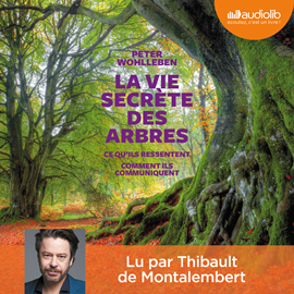 Sesli kitap La Vie secrète des arbres  - yazar Peter Wohlleben   - seslendiren Thibault de Montalembert